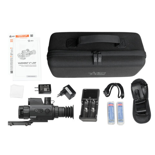 AGM VarmintV2 LRF 50-384 Thermal Imaging Rifle Scope with built-in Laser Range Finder and ballistic calculator, 20mK, 12 Micron, 384x288 (50 Hz), 35 mm lens AGM VarmintV2 LRF 50-384 Thermal Imaging Rifle Scope with built-in Laser Range Finder and ballistic calculator, 20mK, 12 Micron, 384x288 (50 Hz), 35 mm lens