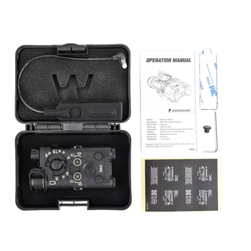 WADSN An Peq L3-NGAL Rojo e IR con Luz Led (Version Metálica) - Negro WADSN An Peq L3-NGAL Rojo e IR con Luz Led (Version Metálica) - Negro