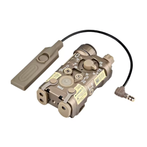 WADSN L3-NGAL Red & IR Laser Pointer with Led Light (Metal Version) - FDE WADSN L3-NGAL Red & IR Laser Pointer with Led Light (Metal Version) - FDE