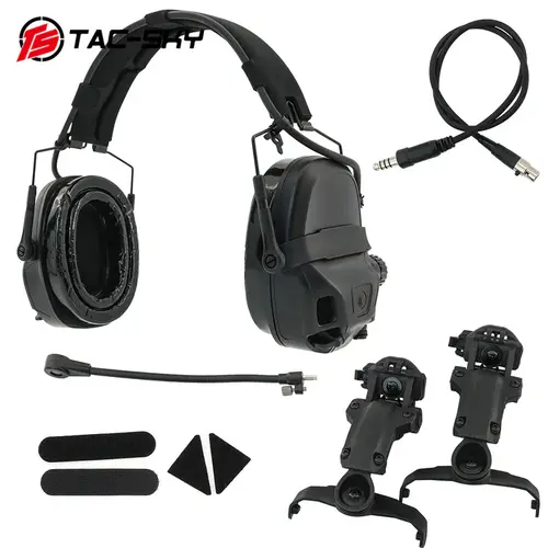 Tac-Sky AMP Headset - Black Tac-Sky AMP Headset - Black