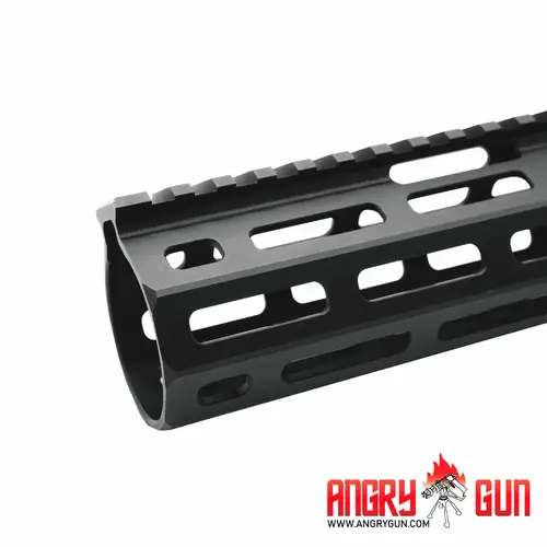 AngryGun URX-6 M-Lock Rail 10.5" - Black AEG, MWS, GBB & PTW