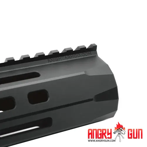 AngryGun URX-6 M-Lock Rail 10.5" - Black AEG, MWS, GBB & PTW