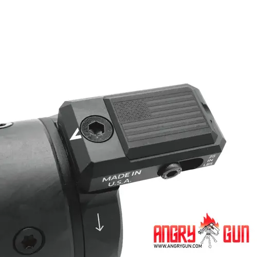 AngryGun U-RAC Style Suppressor Shield - Black Carbon 6.5 Inch AngryGun U-RAC Style Suppressor Shield - Black Carbon 6.5 Inch