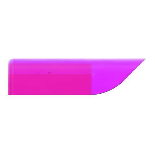 STALKER Parche R-hop AEG 80° - Rojo