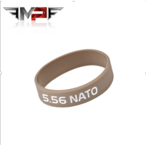 Night Evolution Goma Elástica FDE con Logo 5.56 (Blanco)