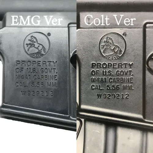 AngryGun EMG COLT Licensed Forged M4A1 Receiver Set - MWS Version