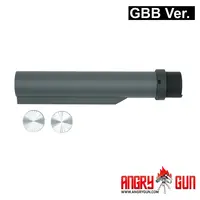Mil-Spec CNC 6 Position buffer tube - GBB Version - Cerakote Grey