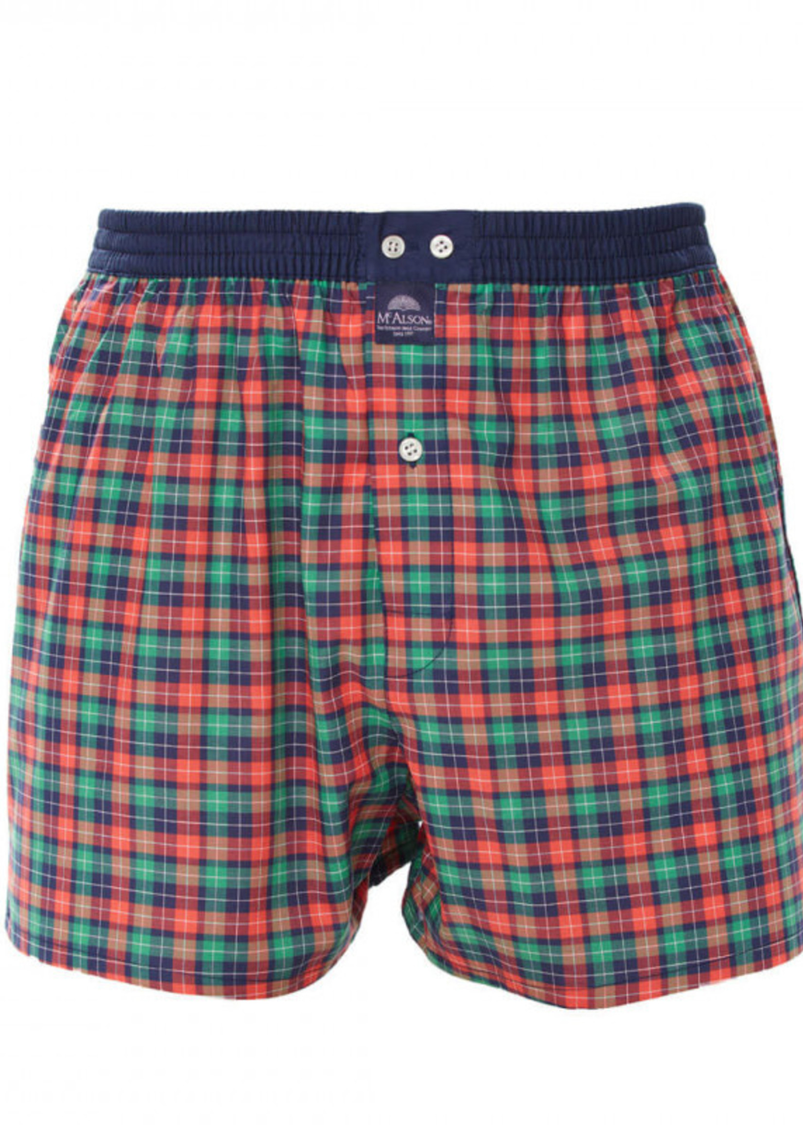 MC ALSON M4242 - Gingham red & green