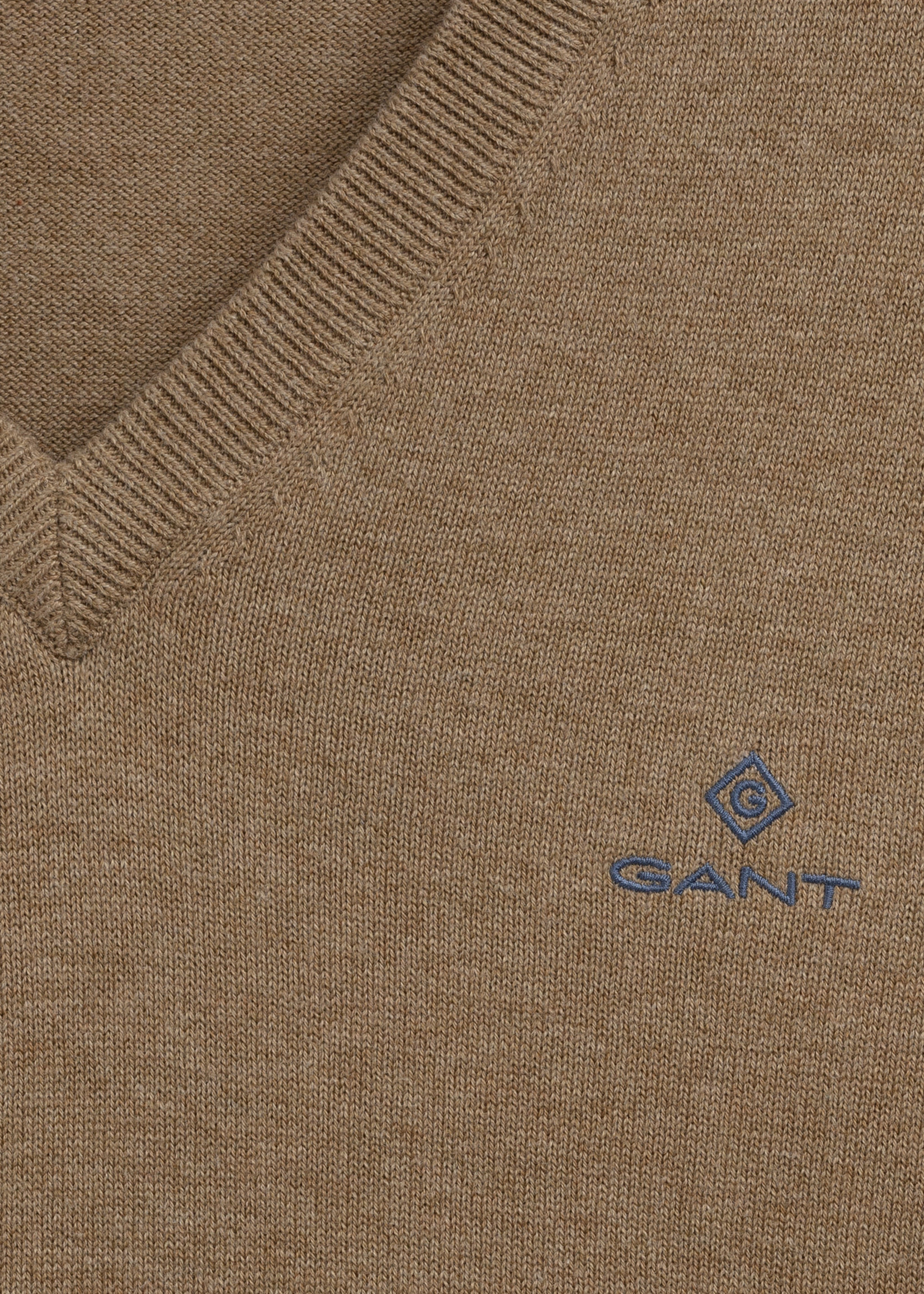 GANT Classic Cotton V-Neck Jumper