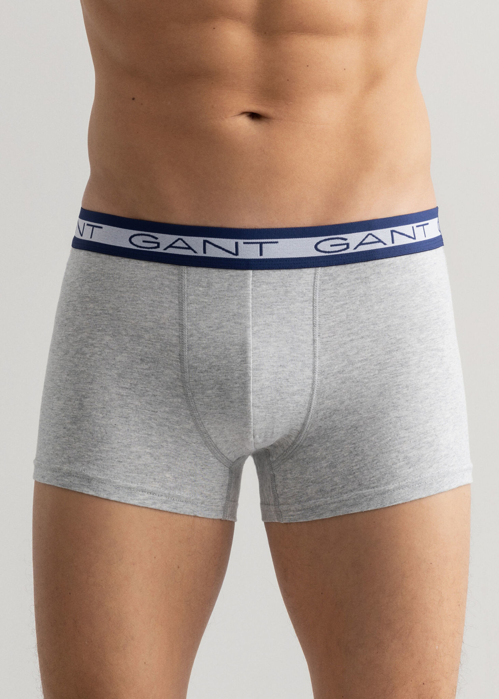 GANT Set van drie basic boxershorts - Blood Orange