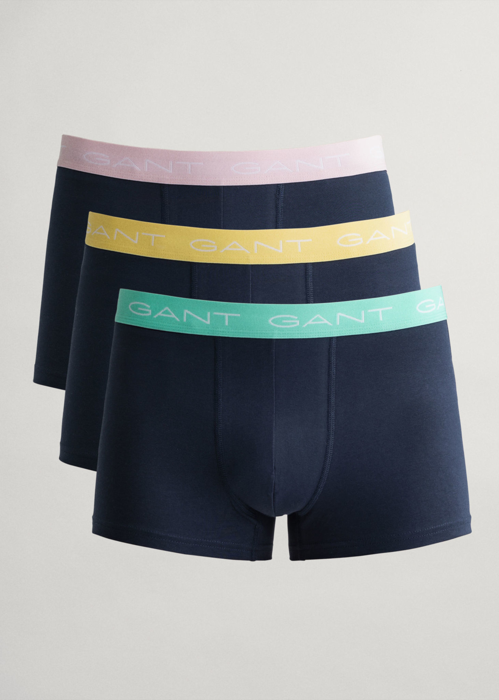 GANT Set van drie boxershorts - Spearmint