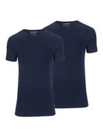 SLATER Stretch Ronde Hals T-shirt 2-Pack