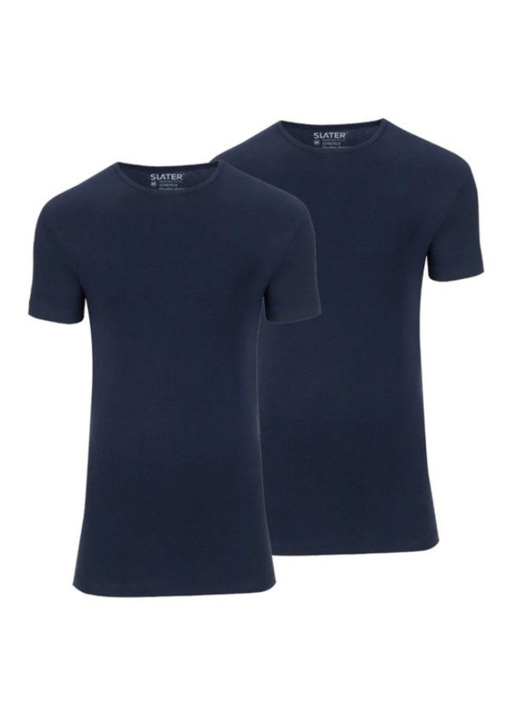 SLATER Stretch Round Neck T-shirt 2-Pack