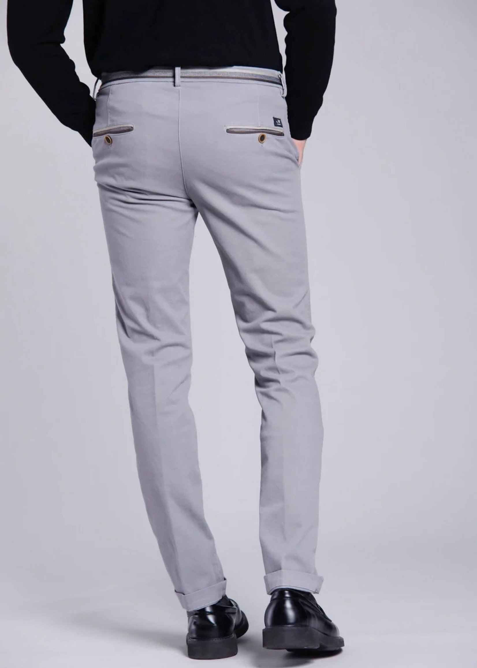 Osaka Style Pantalon chino homme en coton modal coupe carotte - Kevin's  Men's Wear