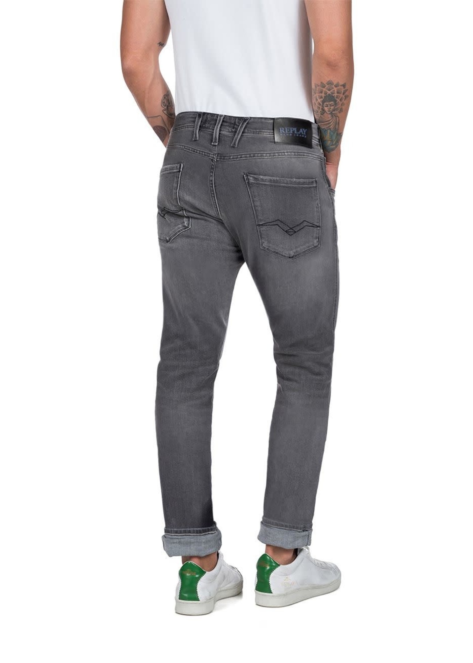 Replay Men's Anbass Jeans Grey – Maison Threads