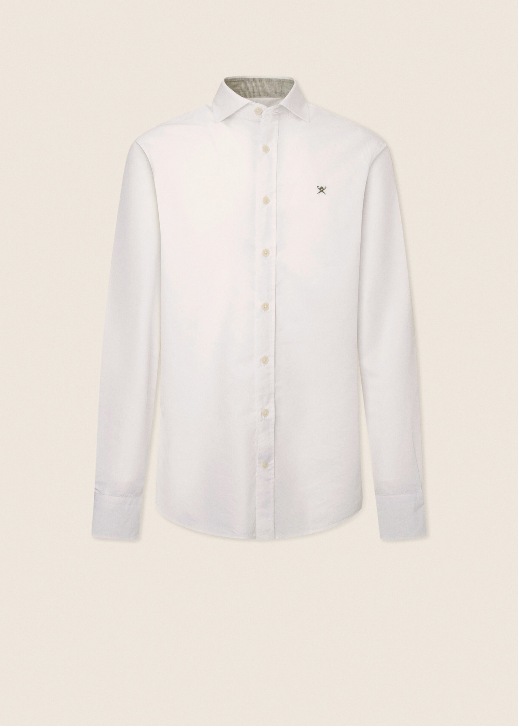 HACKETT Klassiek katoenen overhemd - White