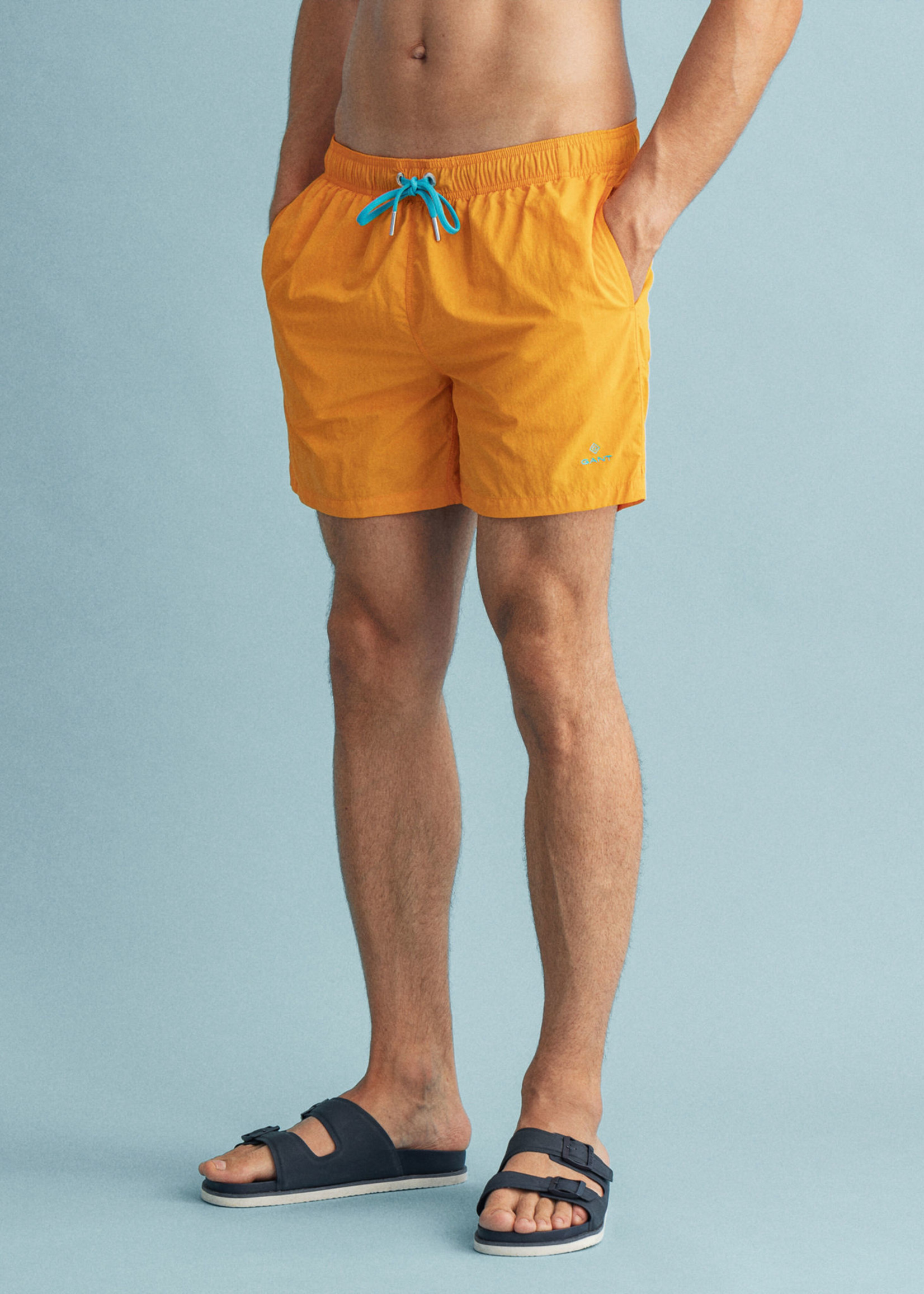 GANT Classic Fit zwemshort - Dahlia Orange