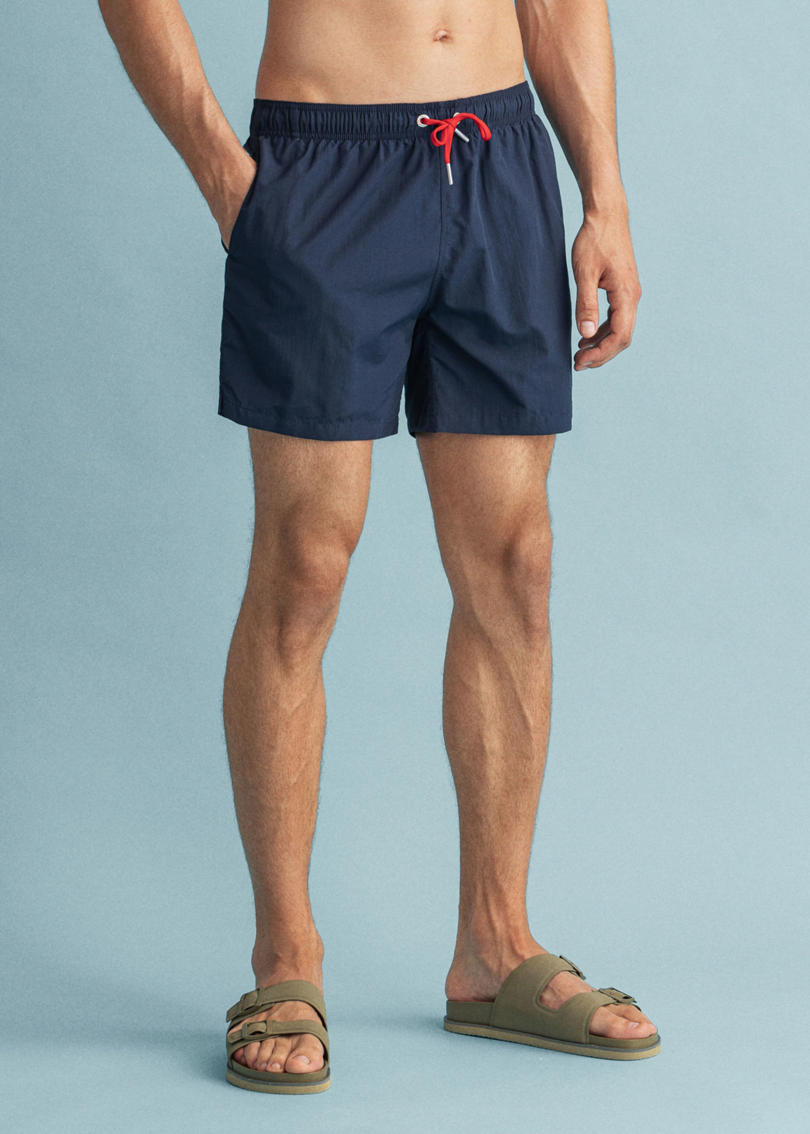 GANT Classic Fit Swim Shorts - Marine