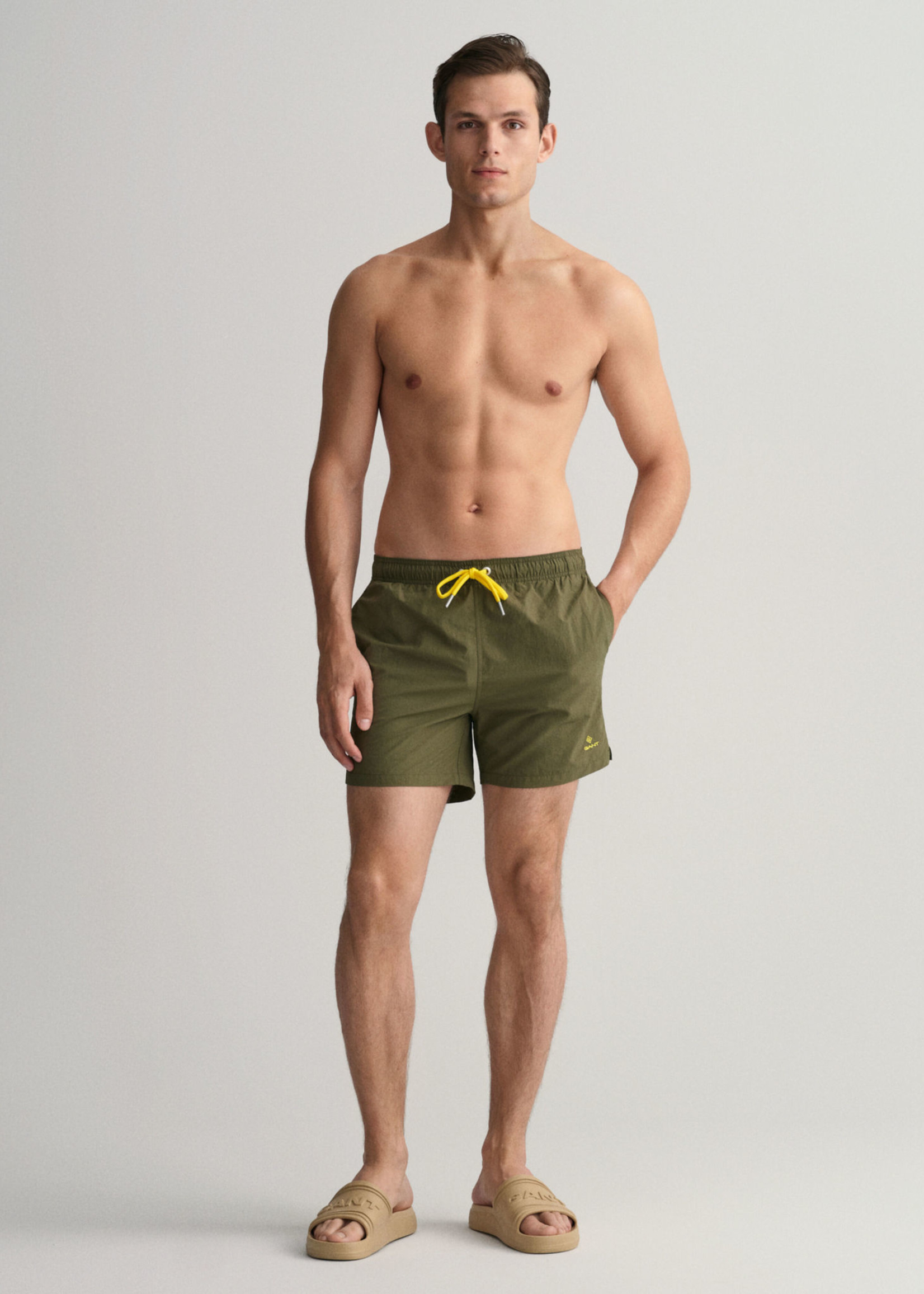 GANT Classic Fit Swim Shorts - Juniper Green