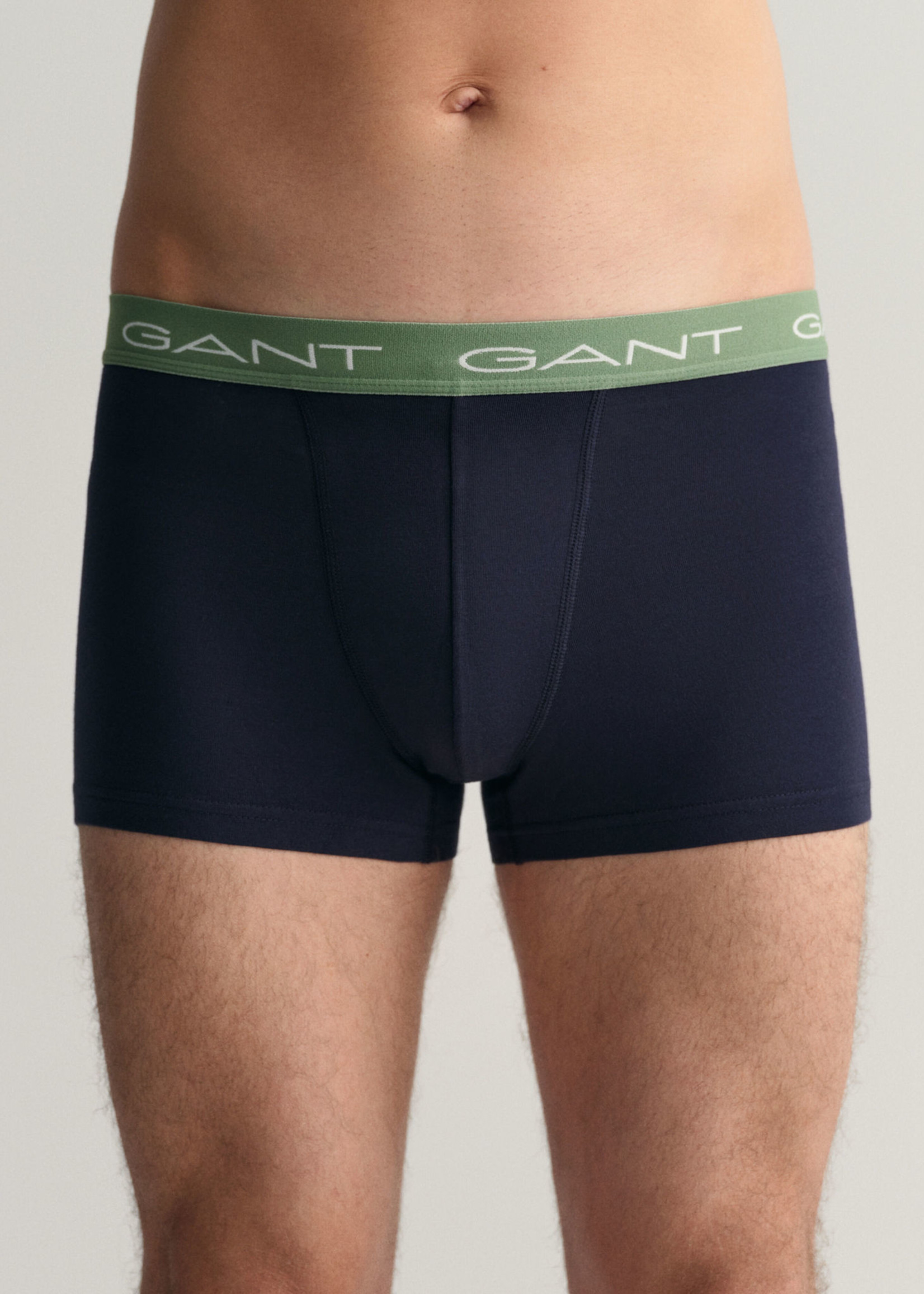 GANT Set van drie boxershorts - Waterfall Blue