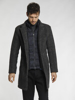 MASON'S Los Angeles man wool cloth coat with resca pattern