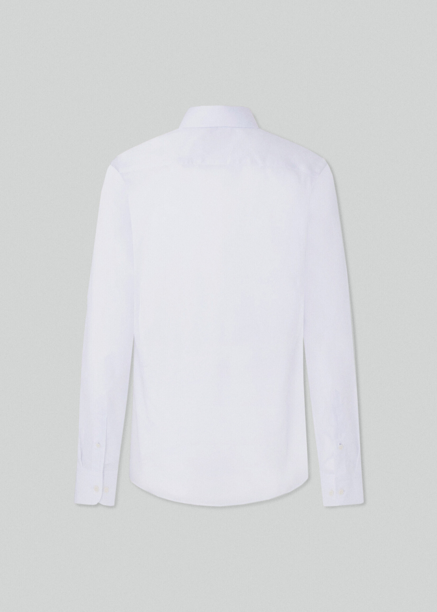 HACKETT Chemise slim en twill de coton - White