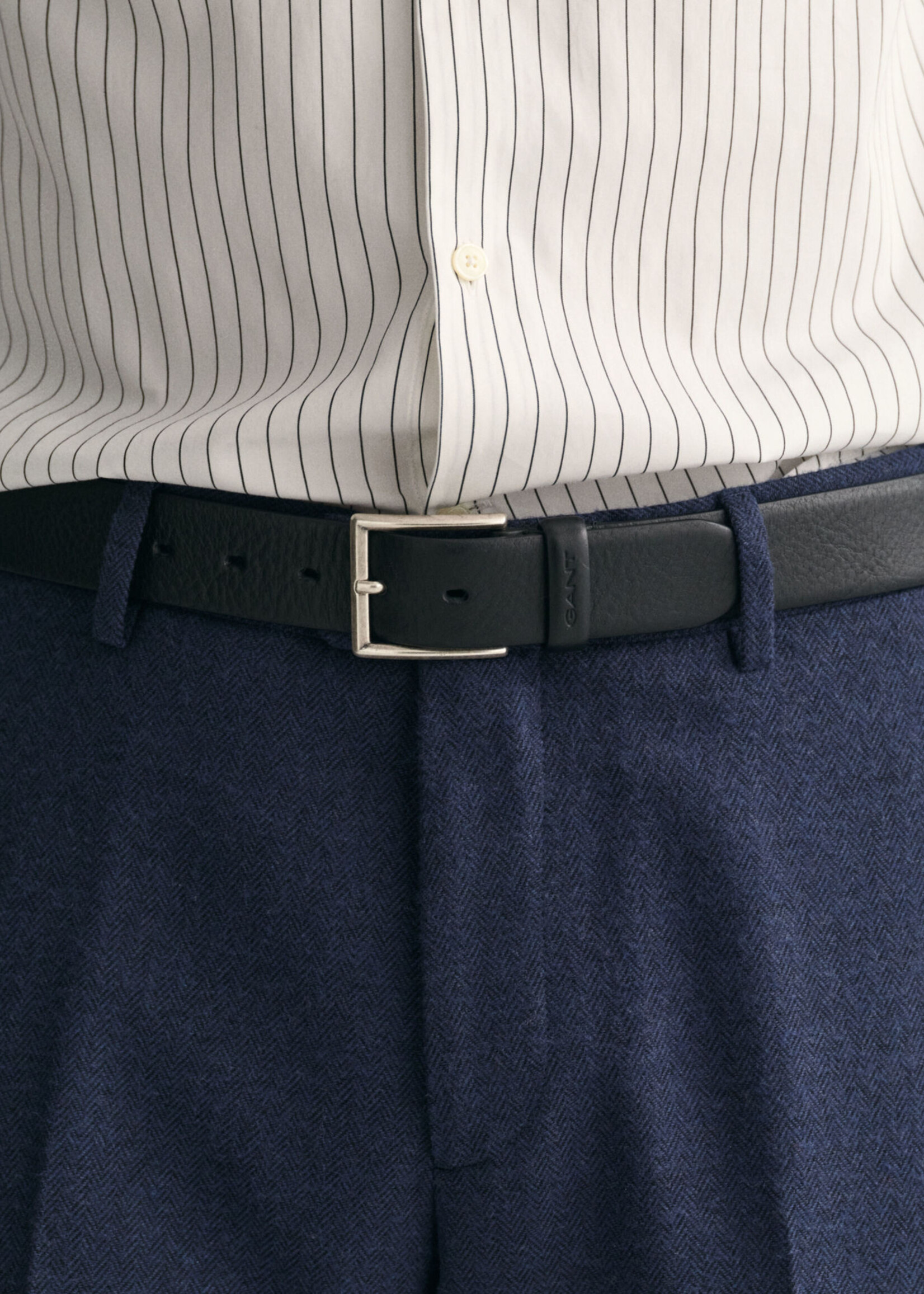 GANT Ceinture en cuir classique - Black