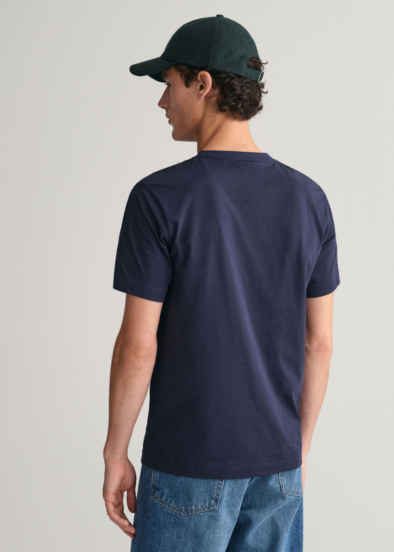 GANT T-shirt Small GANT Graphic - Evening Blue