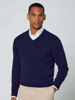 HACKETT Pull col en V en laine