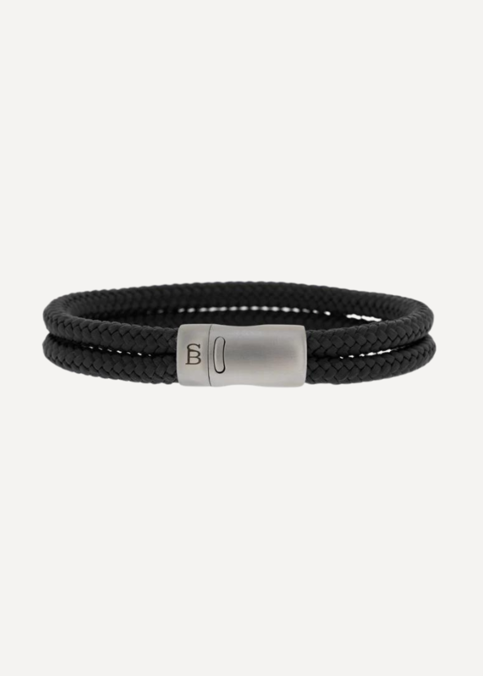 STEEL & BARNETT Rope Bracelet LAKE - Black