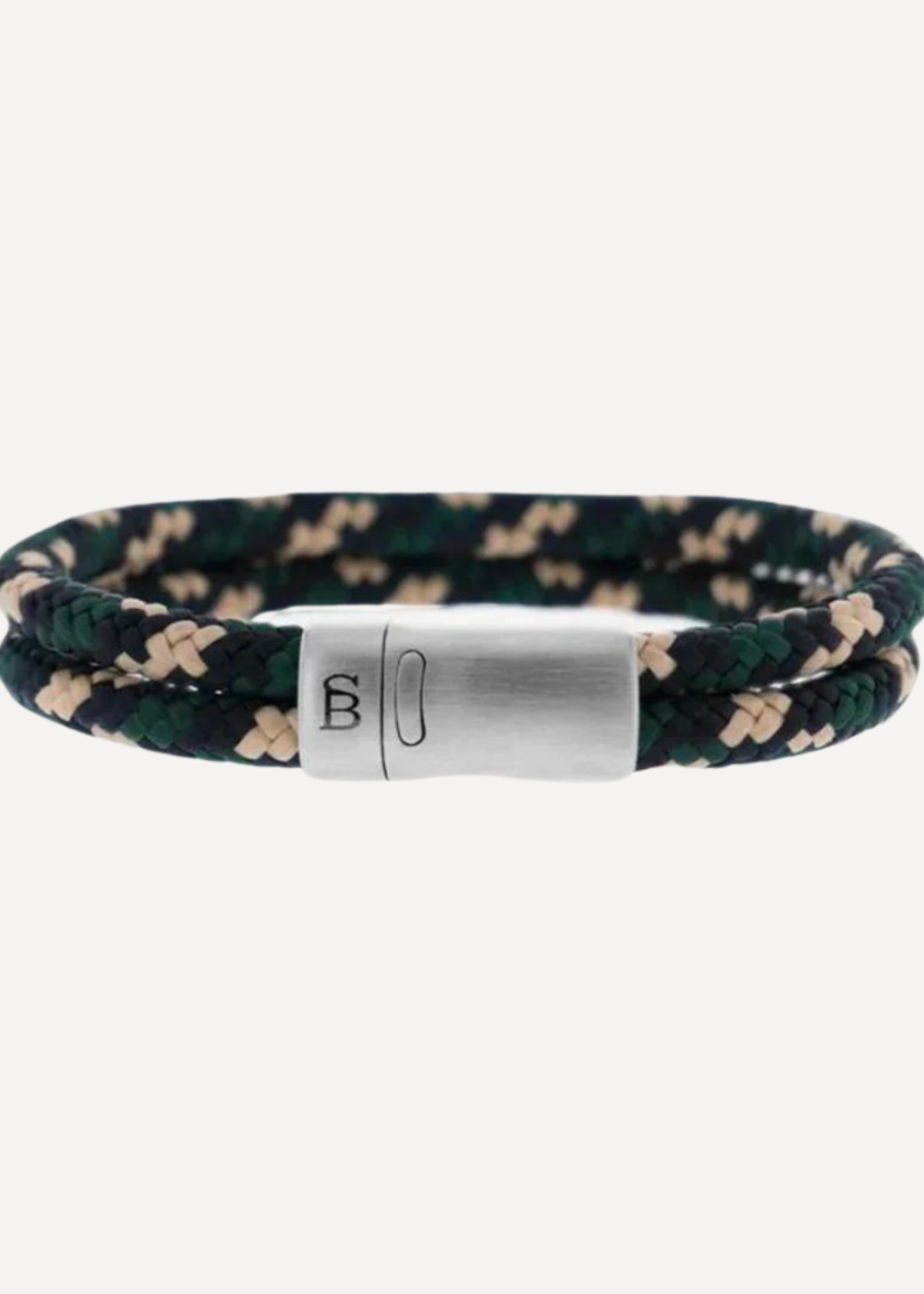 STEEL & BARNETT Bracelet en corde LAKE - Hunter Camo