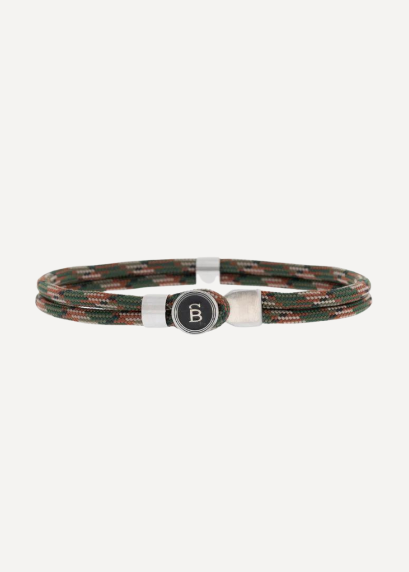 STEEL & BARNETT Rope Bracelet RIPTIDE - Woodland