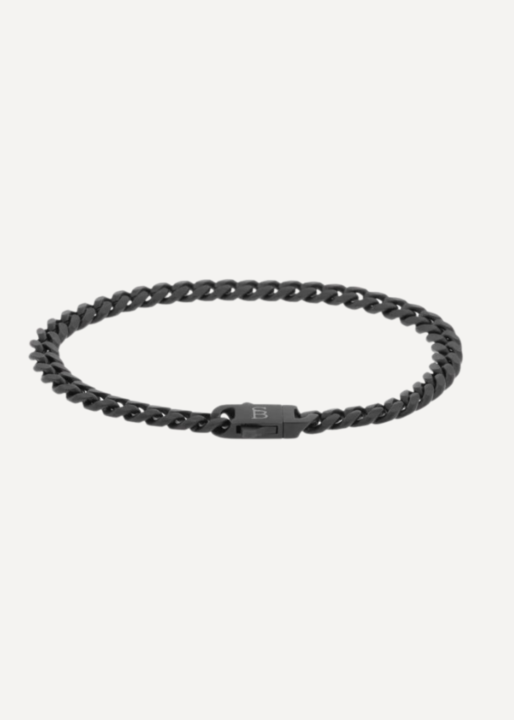 STEEL & BARNETT Steel Bracelet SVELTE STEPHEN - Black Edition