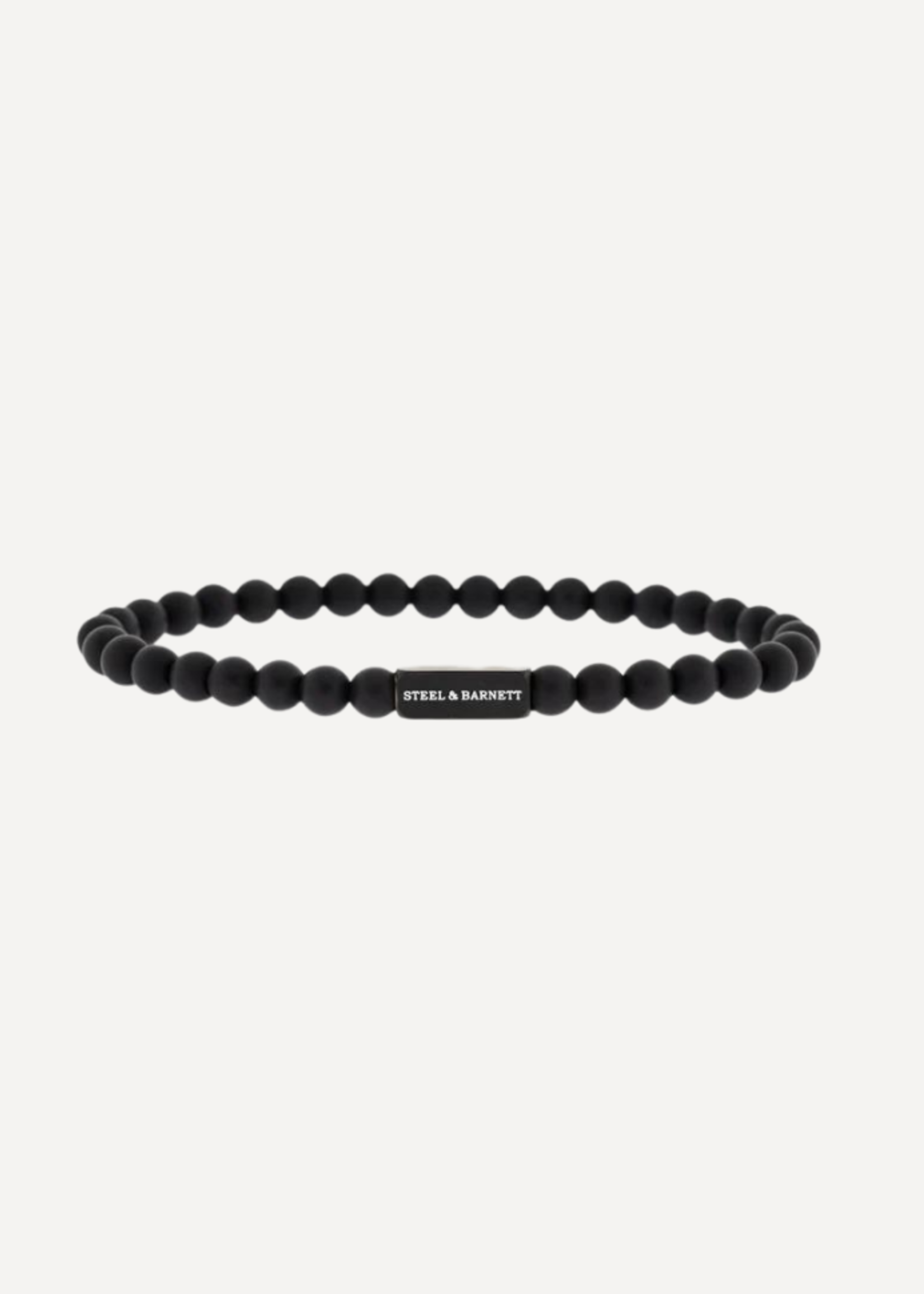 STEEL & BARNETT Bracelet en pierres NATURAL NED - Black Edition