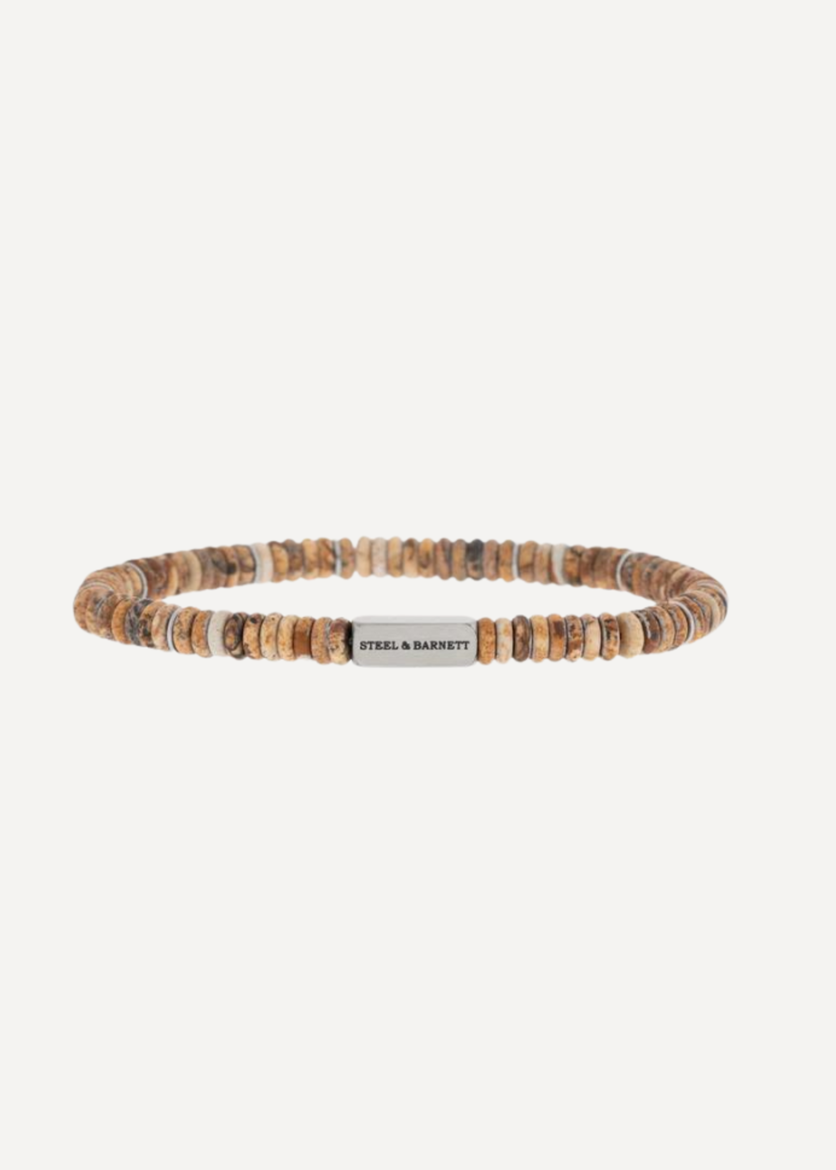 STEEL & BARNETT Stones Bracelet TWO TONE - Matt Wood