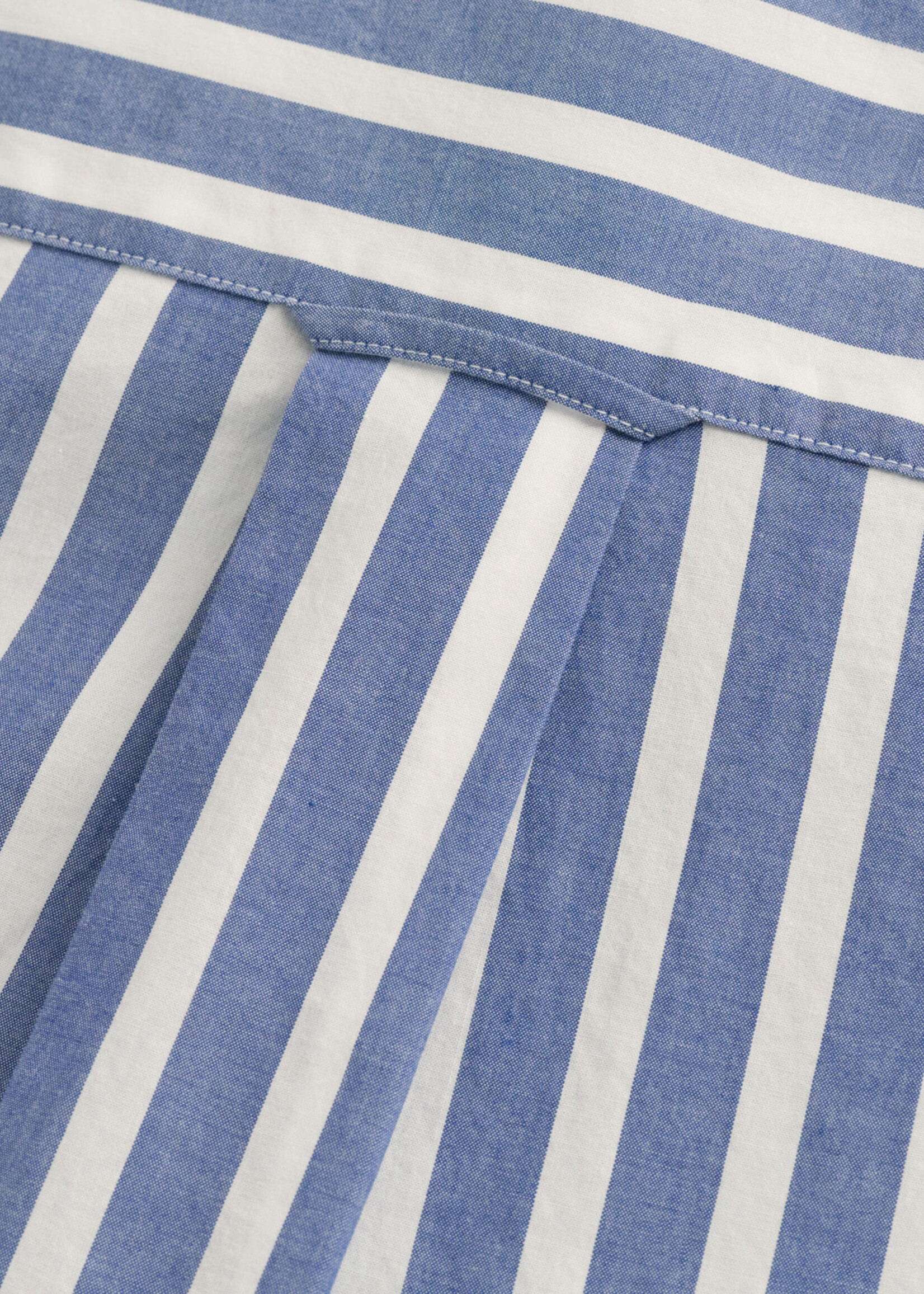 GANT Chemise regular fit en popeline à larges rayures - College Blue