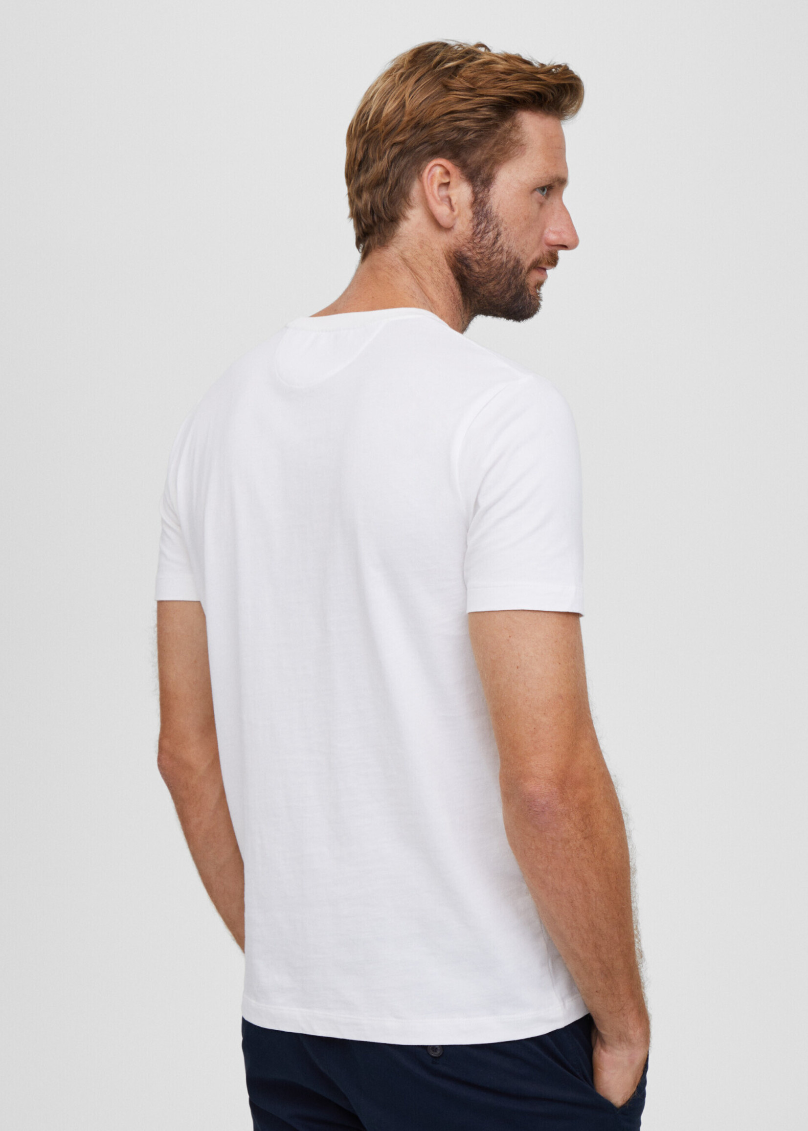 FAÇONNABLE Club fit Classic T-shirt - White