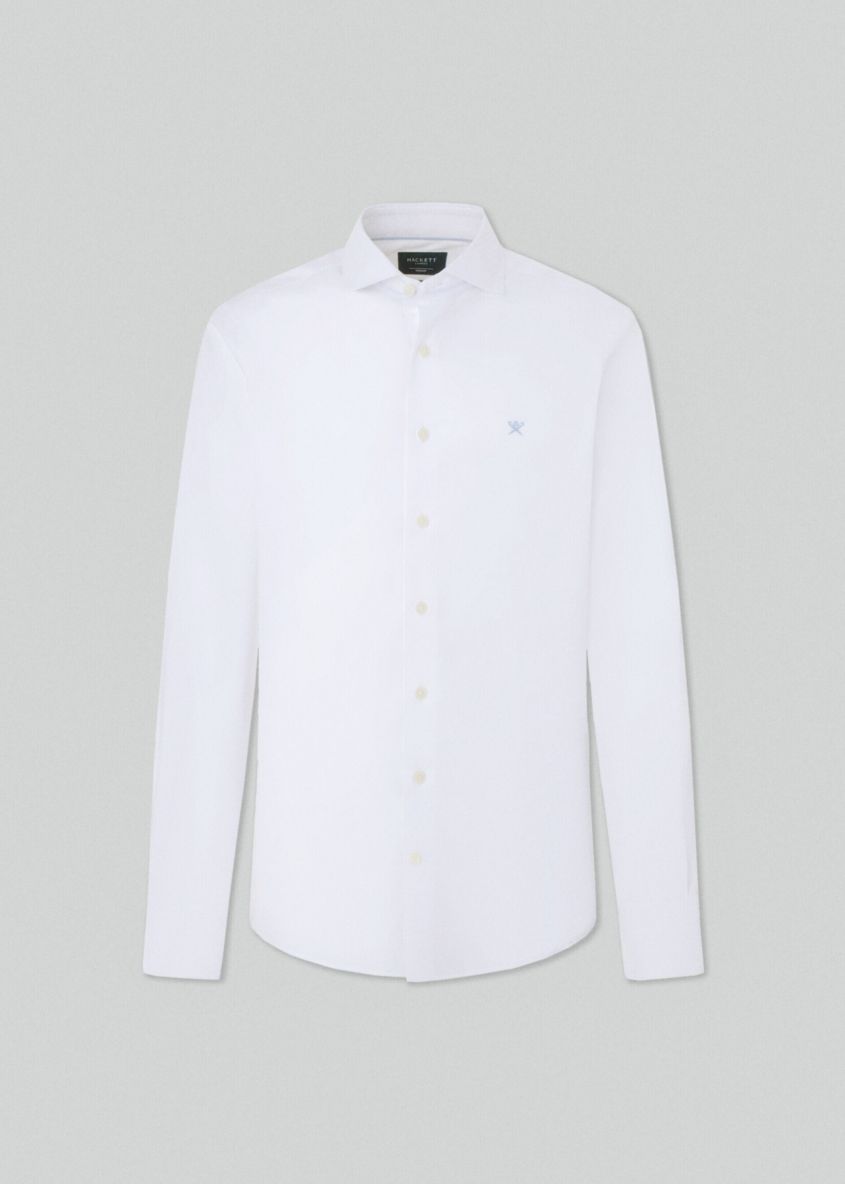 HACKETT Slim Fit Stretch Shirt - White