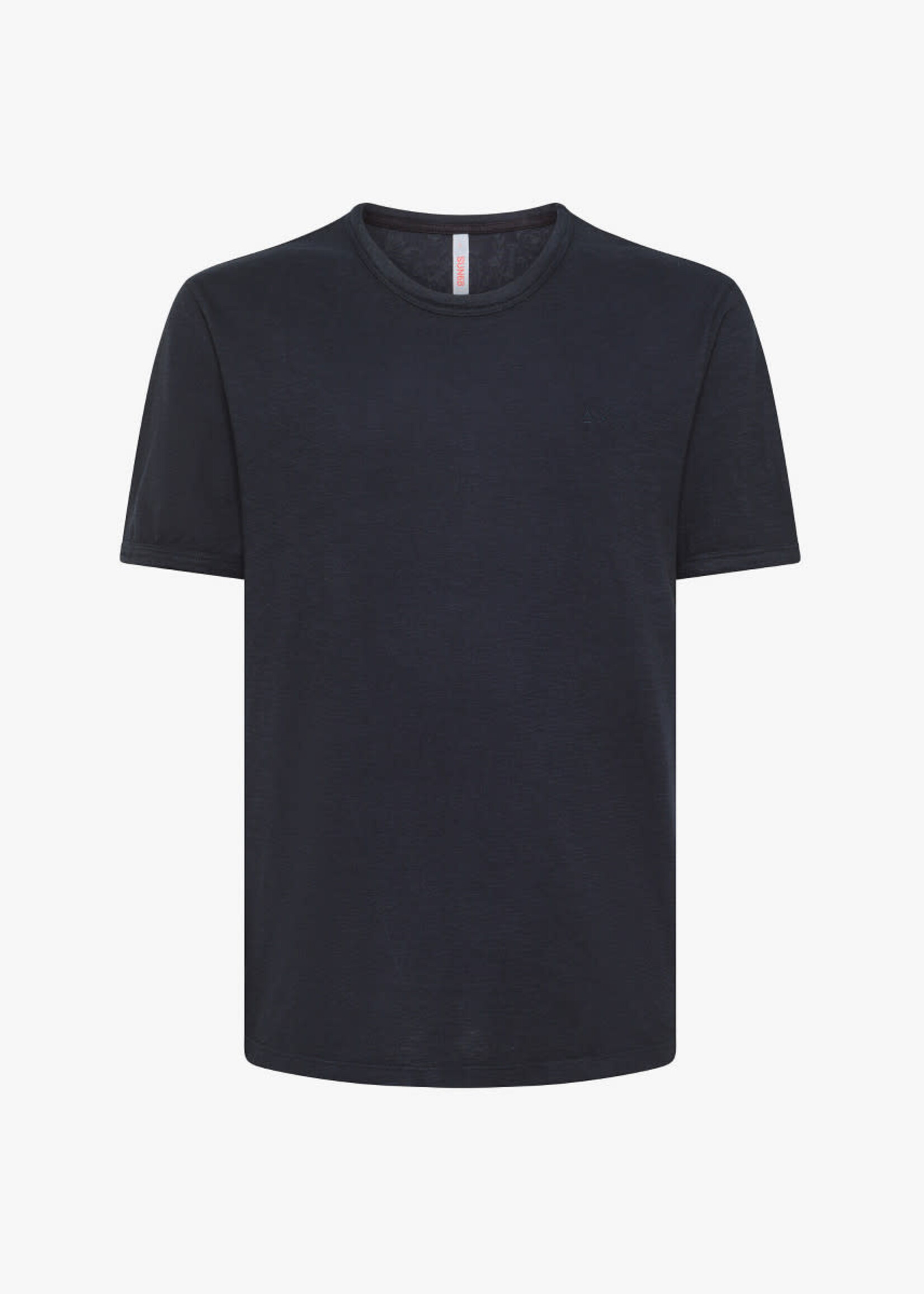 SUN68 T-shirt Round Bottom S/S - Navy Blue