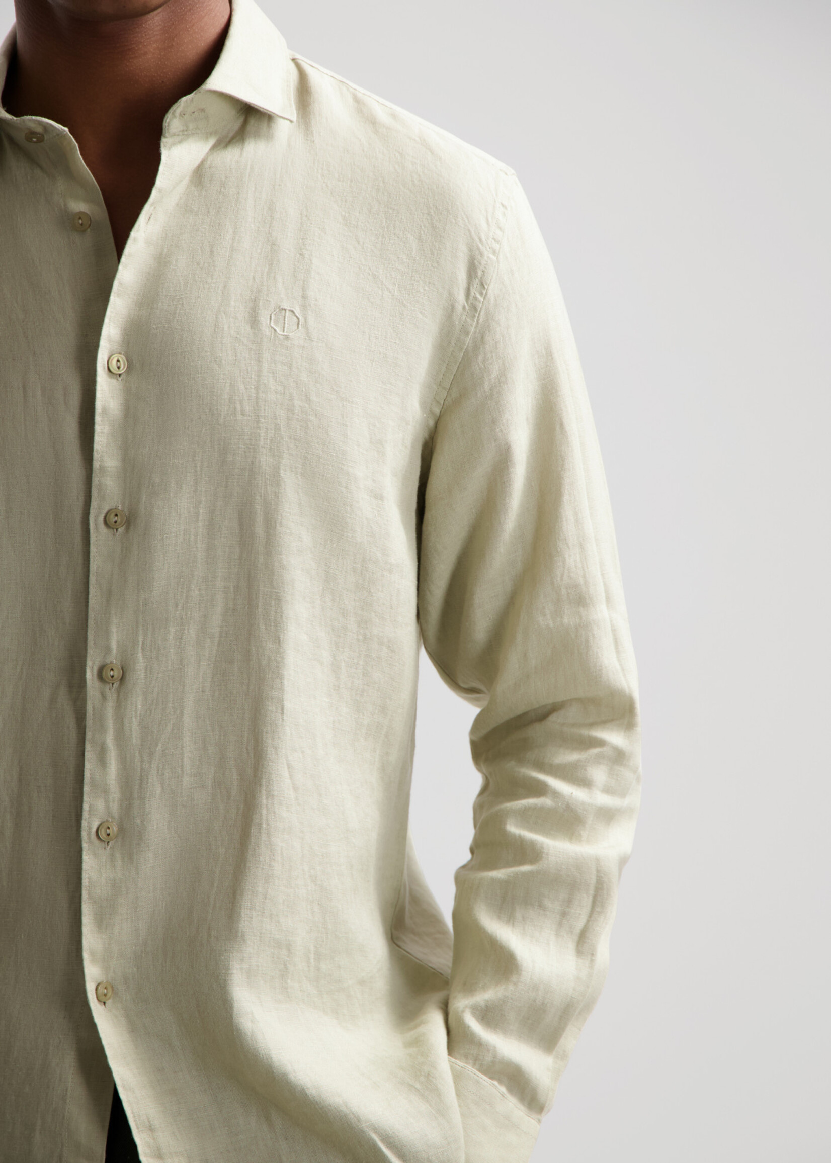 DSTREZZED The Jagger Shirt Linen - Sand