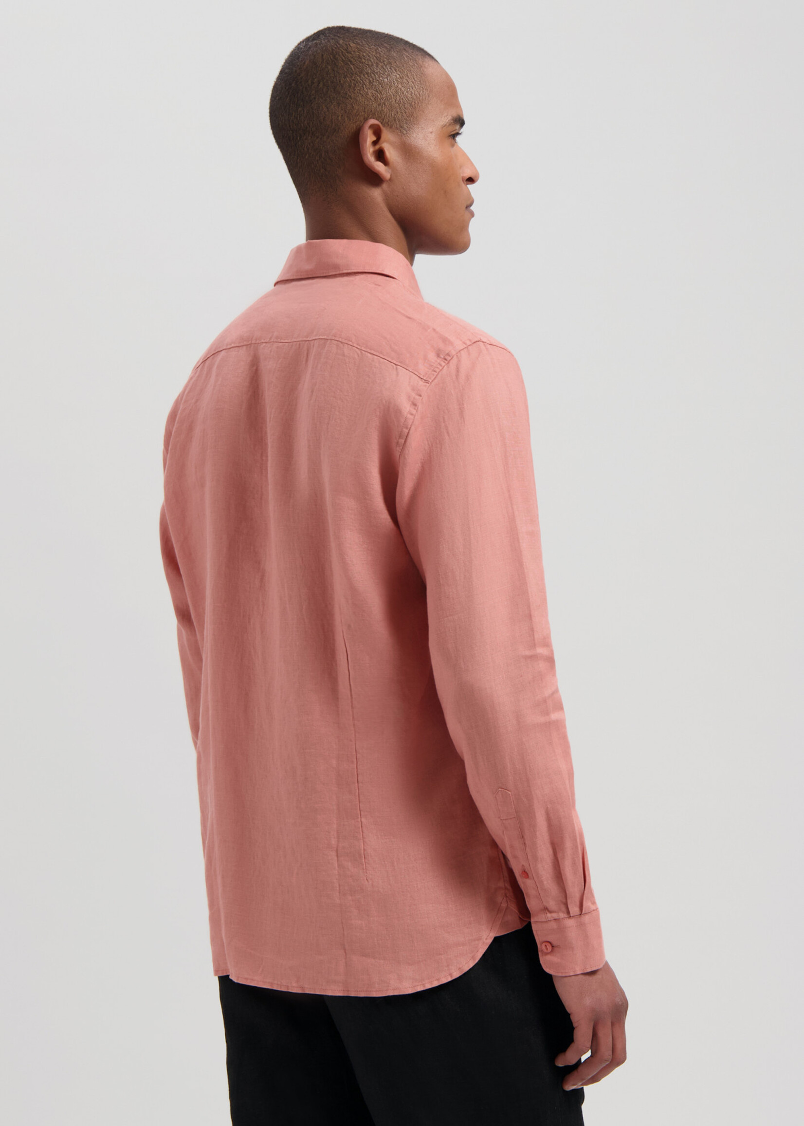 DSTREZZED The Jagger Shirt Linen - Rose Dawn