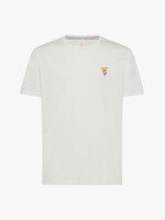 SUN68 T-shirt met bloemenprint op achterkant