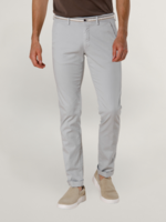 MASON'S Torino Summer pantalon chino homme en coton et tencel avec rubans slim