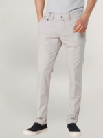 MASON'S Torino Prestige pantalon chino homme en coton lyocell à motif Prince-de-Galles coupe slim