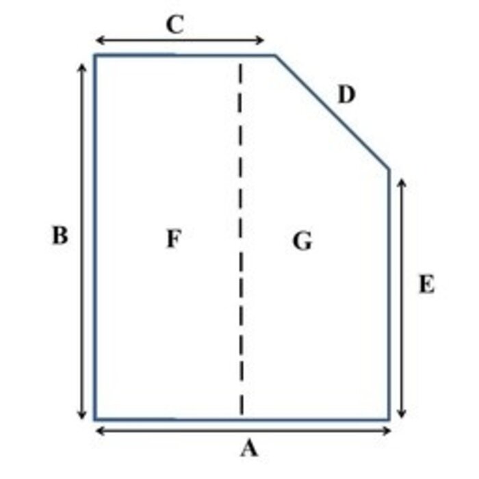 Matratze nach Mass Klappmatratze mit Eckabschnitt
