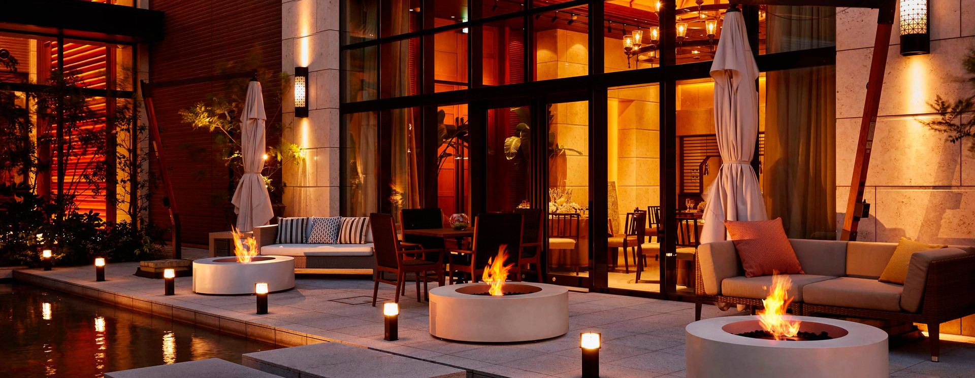 Patio fireplaces