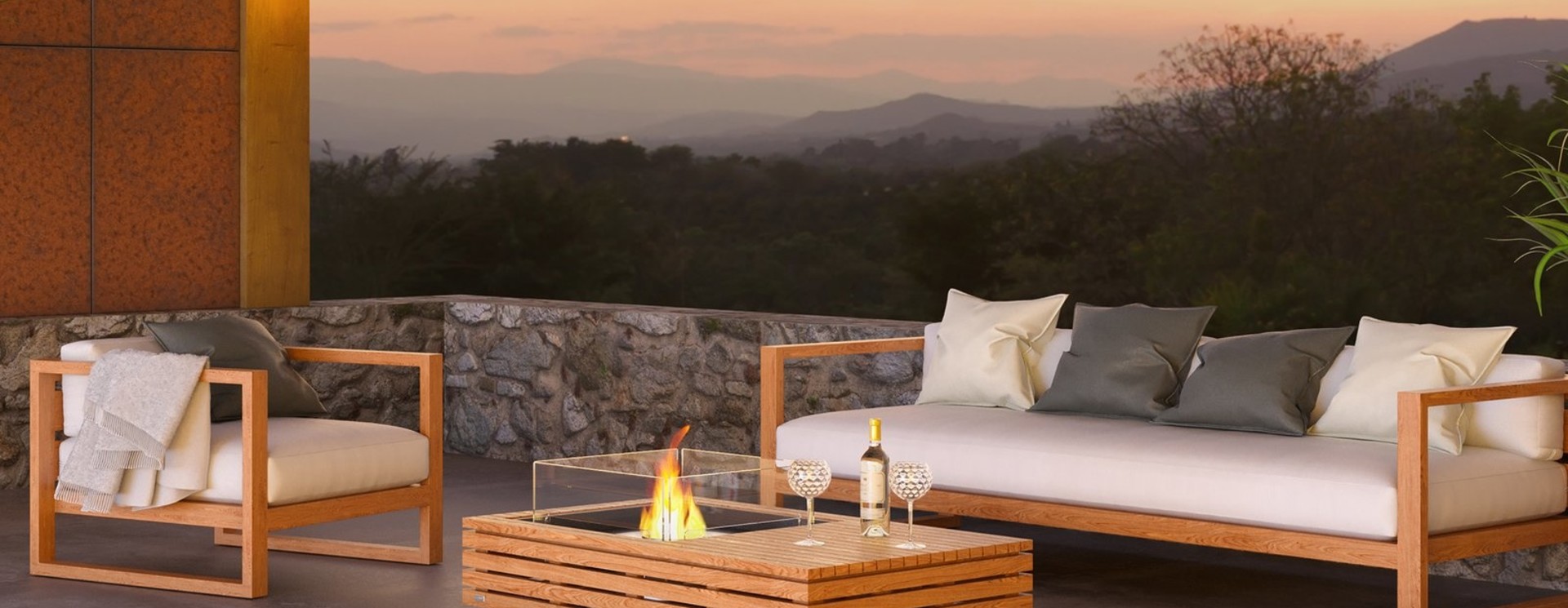 Outdoor firetables