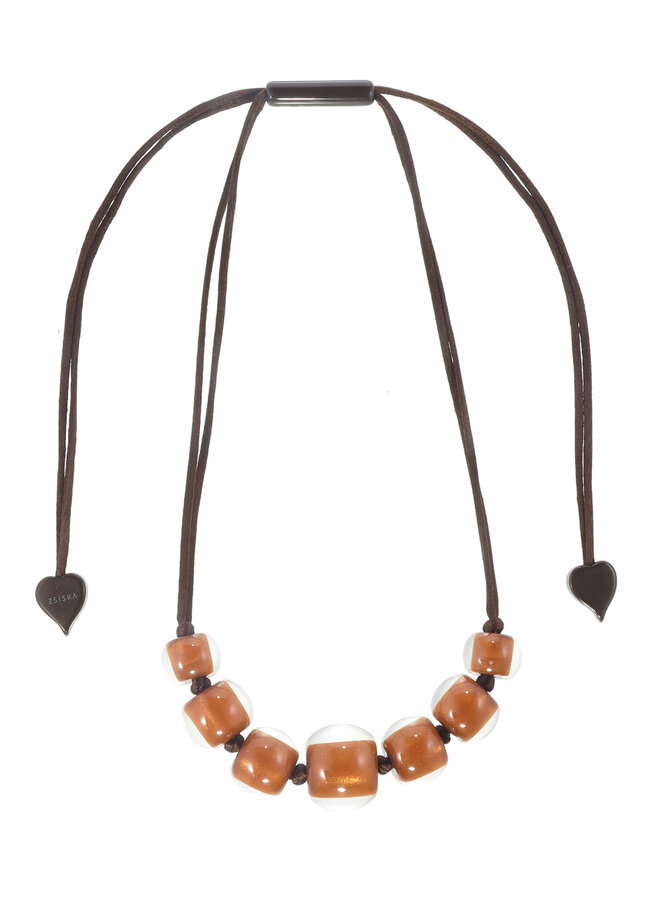 colourful beads necklace basic