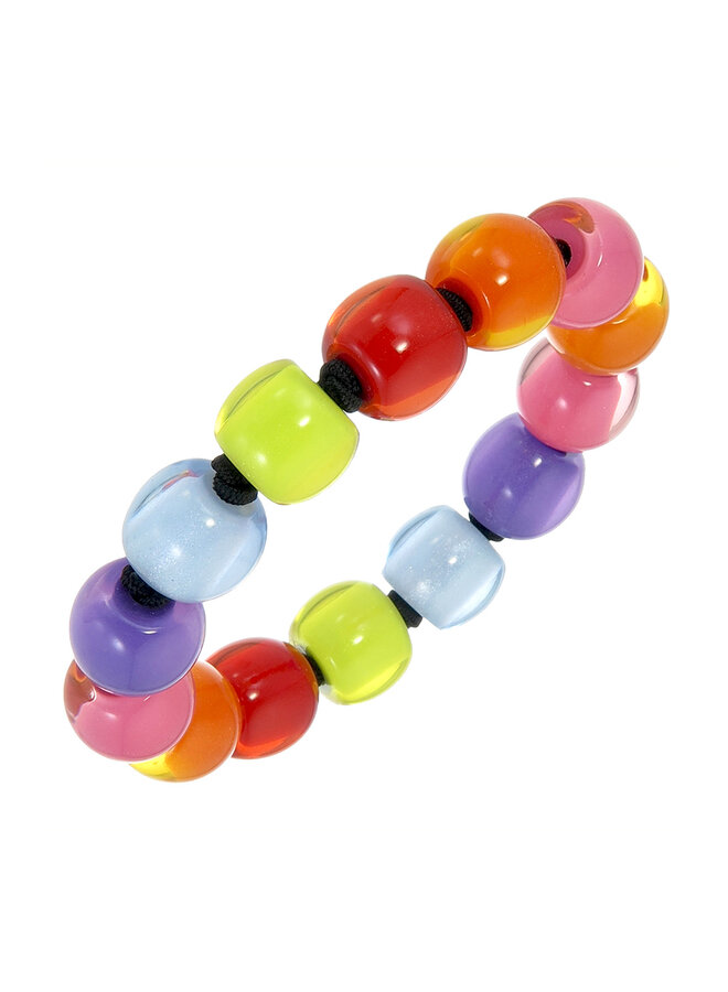 colourful beads bracelet spectrum