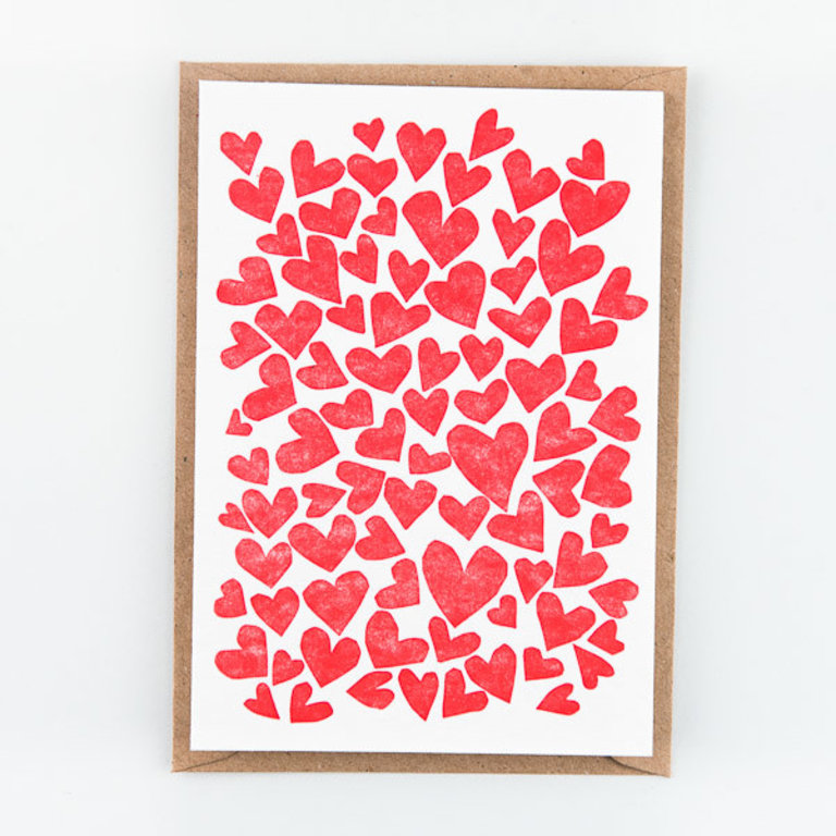 Studio Flash CARD - hearts